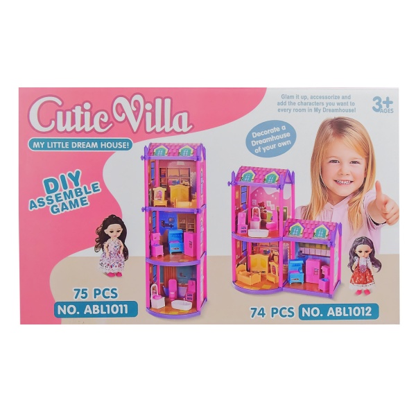 Игровой домик с куклой ABL1012