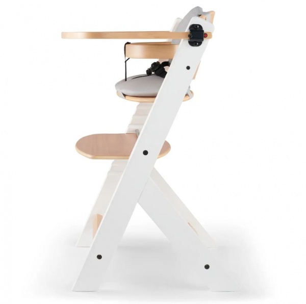 Стульчик для кормления Kinderkraft Enock White Wood с подушкой (KHENOC0PWHT0000)