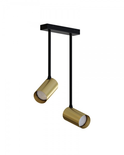 Спот Nowodvorski Mono Long 2x10 Вт GU10 латунь 7733 