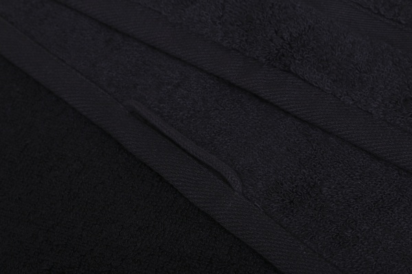 Полотенце махровое Bamboo 30x50 см черный La Nuit 