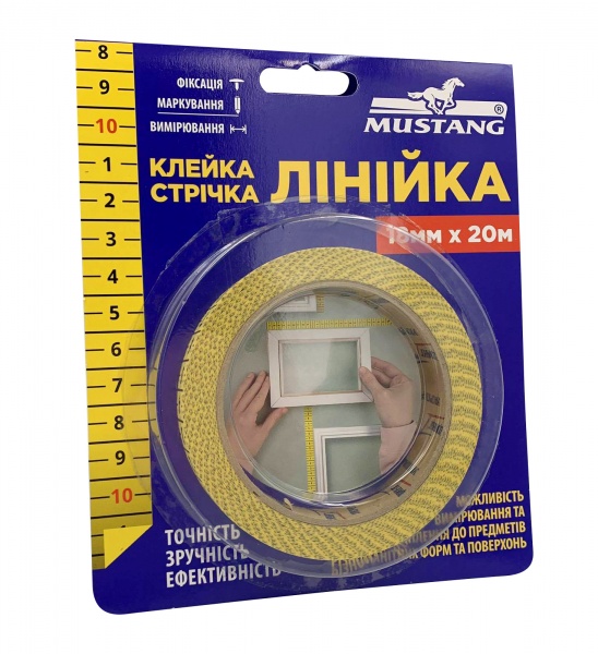 Рулетка Mustang RMT1820 20 м x 18 мм