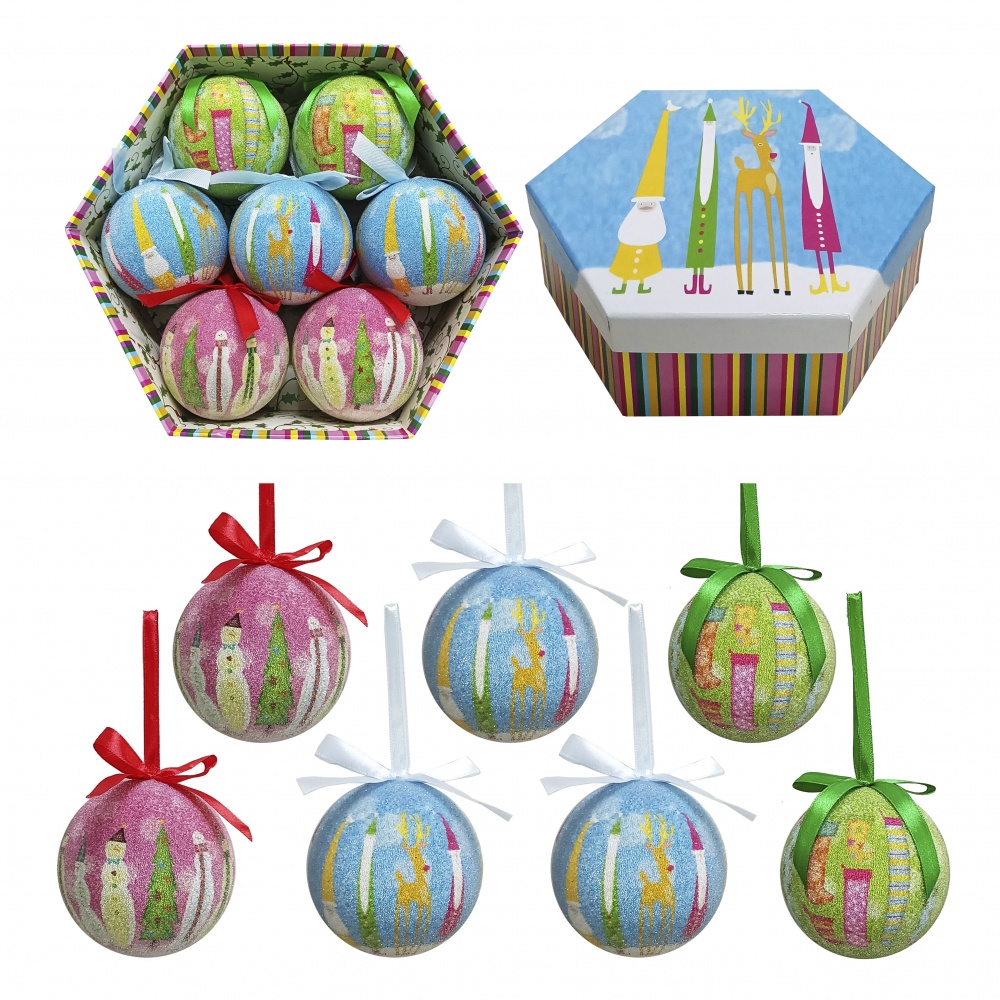 Набір куль Персонажі d 75 мм 7 шт./уп.