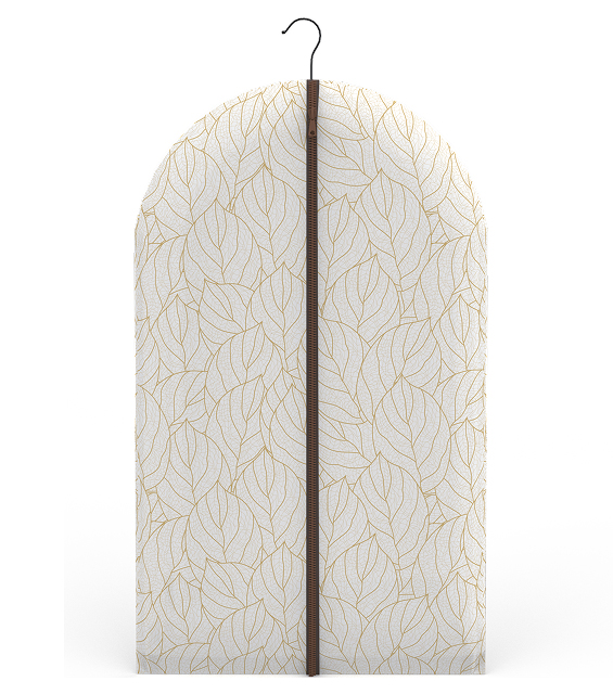 Чохол для одягу Vivendi 100x60 см бежевий із коричневим