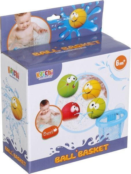 Игровой набор Shantou Корзина с мячиками I1089536
