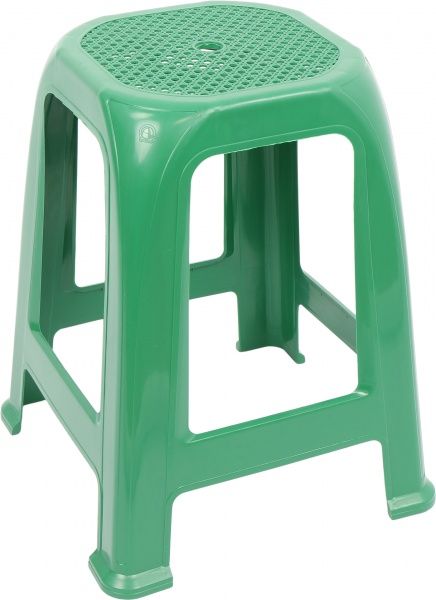 Табурет пластиковый Алеана Пиф 46,3x36,5x36,5 см зеленый  