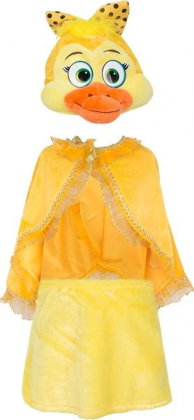 Костюм карнавальний КАРНАВАЛІЯ Качечка р.122 жовтий 89058 