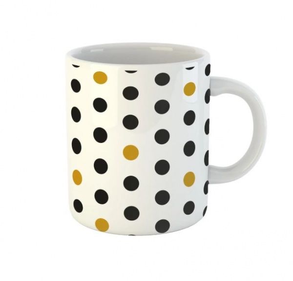 Чашка Black&Gold «Ирина» Be Happy