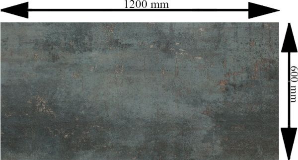 Плитка TAU Ceramica Metal Seagreen 60х120 