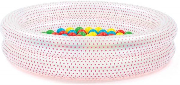 Басейн надувний Bestway з м'ячами Play pool 91x20 см колір в асортименті