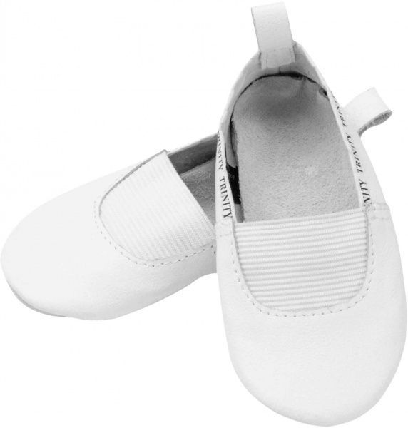 Чешки дитячі Trinity м-3 білі з гумовою вставкою р.20