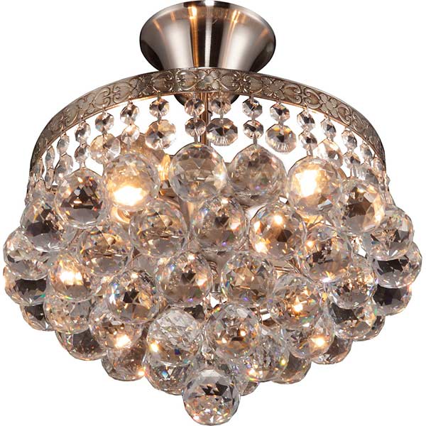 Люстра Altalusse INL-1117C-04 матовый сатин/никель