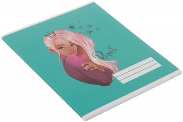 Тетрадь школьная Princess 48 листов в клетку Мечты сбываются