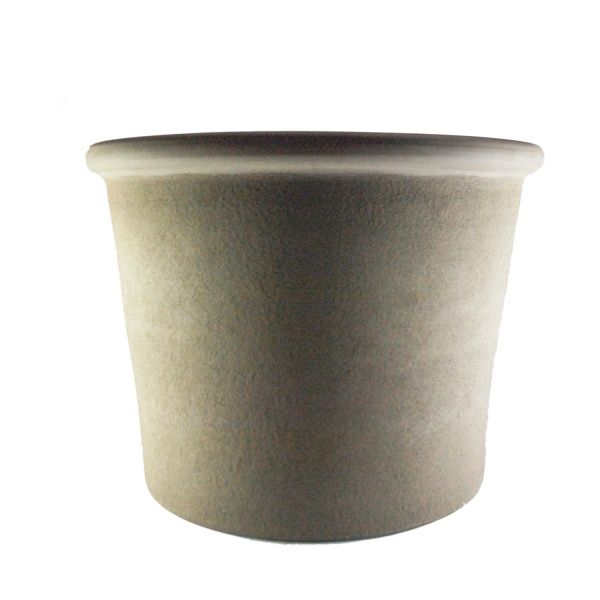 Горщик DEROMA Bordato Prima Grafit круглий 20 л сірий (0P33JE08Z) 