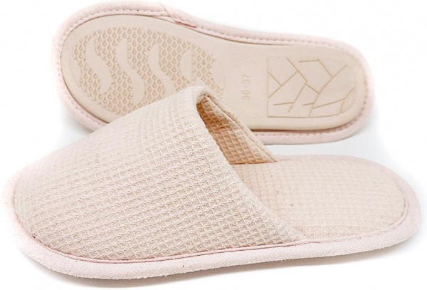 Тапки домашние La Nuit Home Ваффи р.38/39 розовый 
