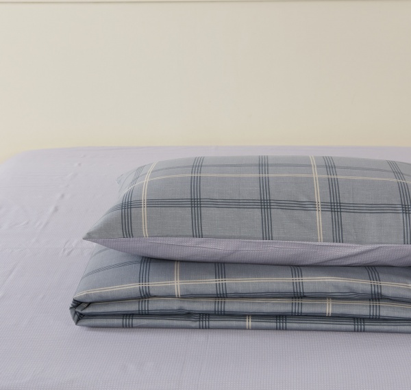 Комплект постільної білизни Lucas 2 сірий із малюнком La Nuit 