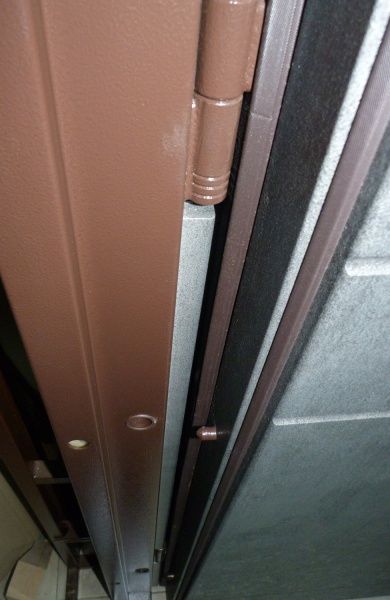 Двері вхідні Булат Максимум 158 бетон темний 2050x850мм праві