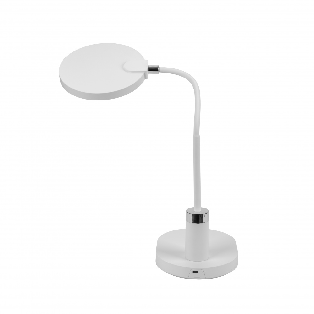 Настольная лампа аккумуляторная Luna Home 5 Вт без цоколя белый ALT-816W