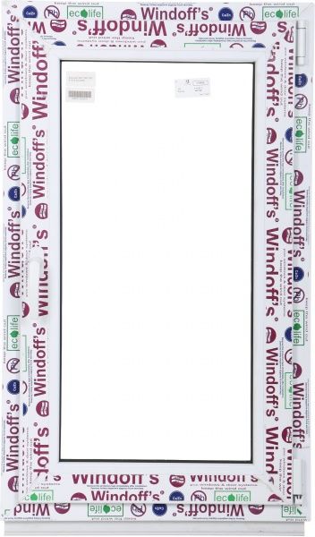 Окно поворотно-откидное Windoff's 58 800x1200 мм правое 