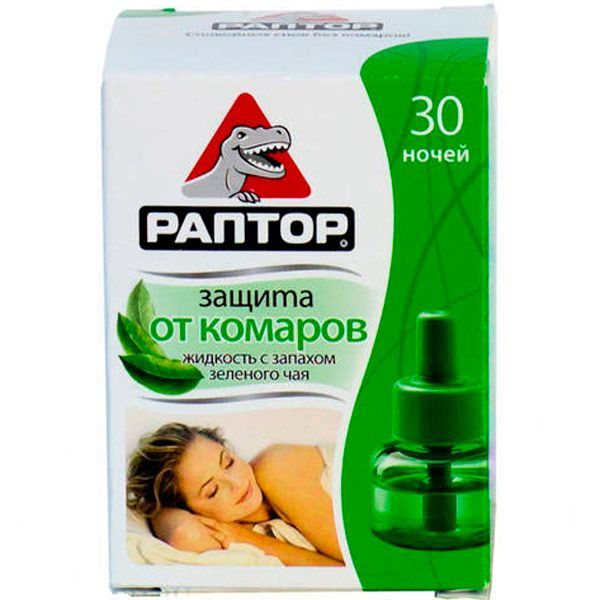 Рідина РАПТОР Ліквід Зелений чай 30 ночей 20 мл