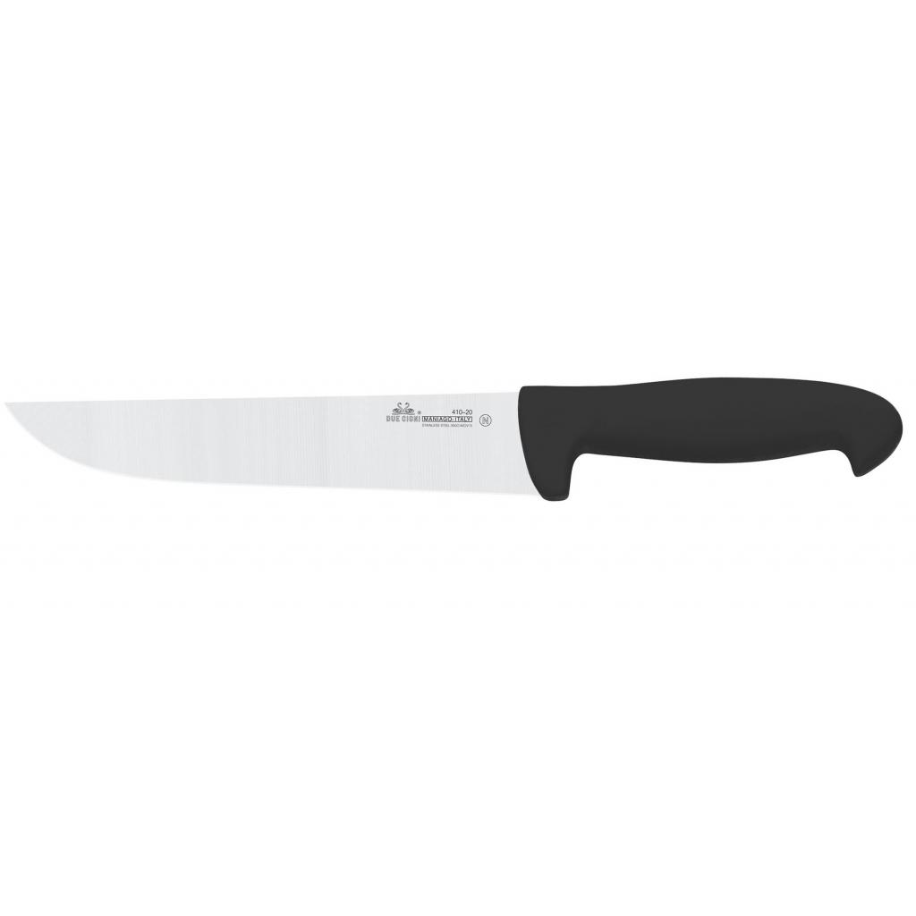 Ніж кухонний Due Cigni Professional Butcher Knife 180 мм чорний