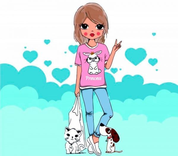 Набір економ акриловий живопис за номерами Little Friends Rosa Start 