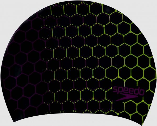 Шапочка для плавания Speedo PRT_LONG_HAIR_CAP_AF 8-11306F295 сине-желтый