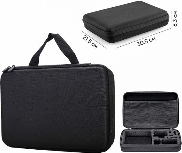 Экшен-камера AIRON SIMPLE FULL HD 30 в 1 с аксессуарами black (69477915500061) 