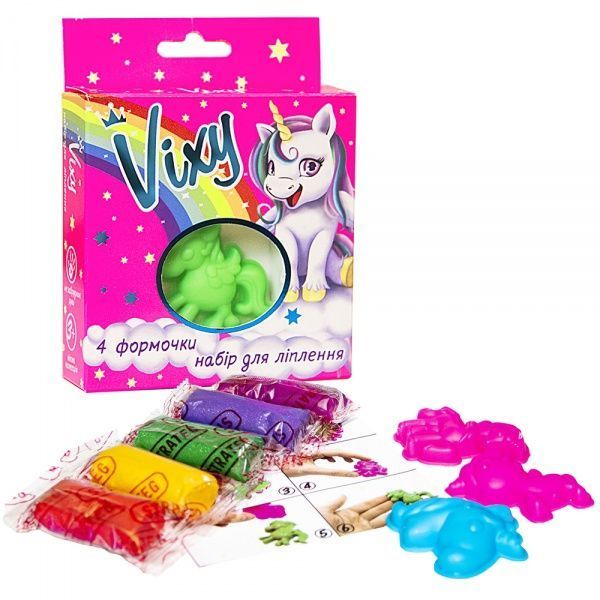 Набір маси для ліплення Strateg Vixy в асортименті 71841