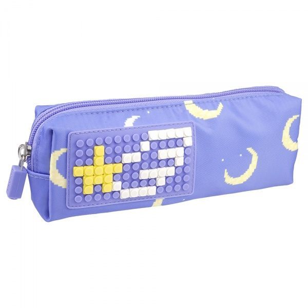 Пенал шкільний Influencers Pencil Case Crescent moon U21-003-A Upixel фіолетовий