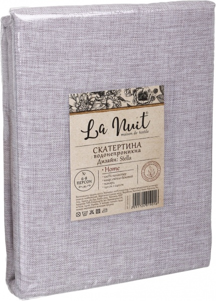 Скатерть Stella 140x240 см светло-бежевый La Nuit 