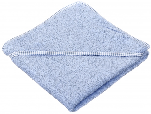 Рушник-куточок Білтекс 90х90 см 380 г/м кв. блакитний