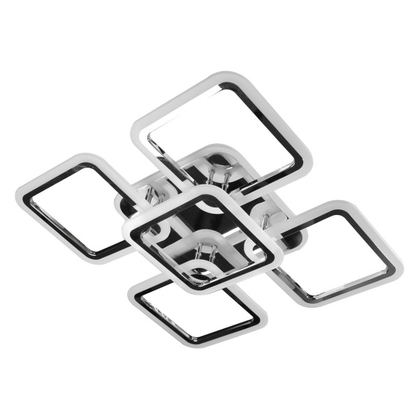 Светильник светодиодный Accento lighting 4 S RGB Neomi с пультом ДУ 150 Вт хром 2800-6000 К 