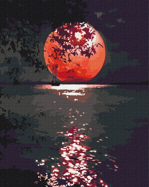 Картина за номерами Японський вечір PBS52788 40x50 см Brushme 