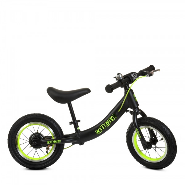 Беговел PROFI KIDS черно-зеленый ML1202A-3