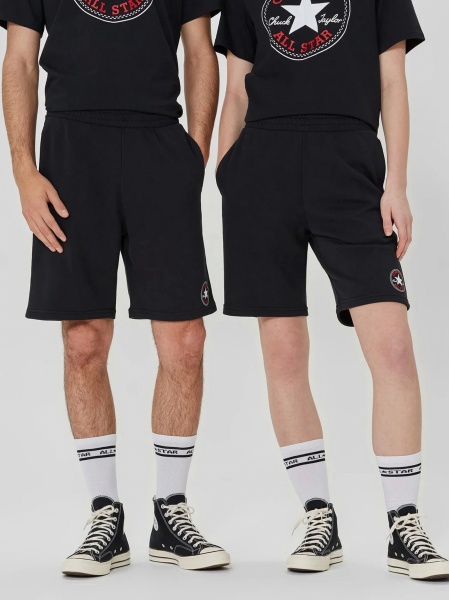 Шорти Converse NOVELTY CHUCK PATCH SHORT 10024946-001 р. L синій