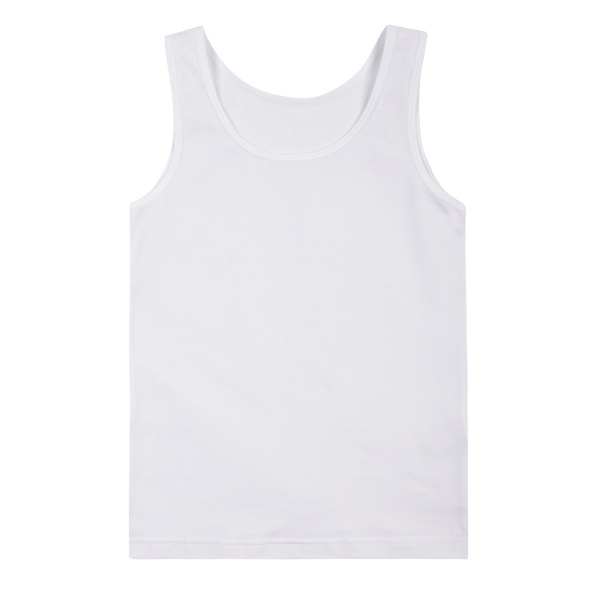 Майка для девочек Bibo р.122 белый 34150 