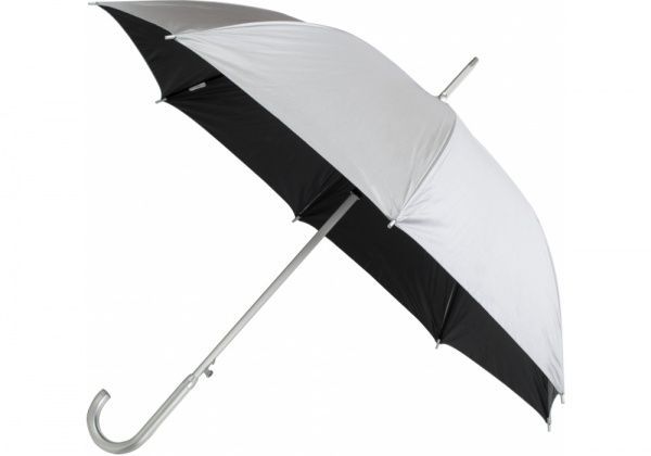 Зонт Economix Megan Promo E98401-01n черный с серебристым 