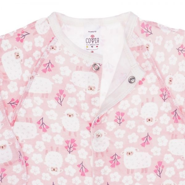 Чоловічок ТМ Софія Sheeps р.50 рожевий 130150 