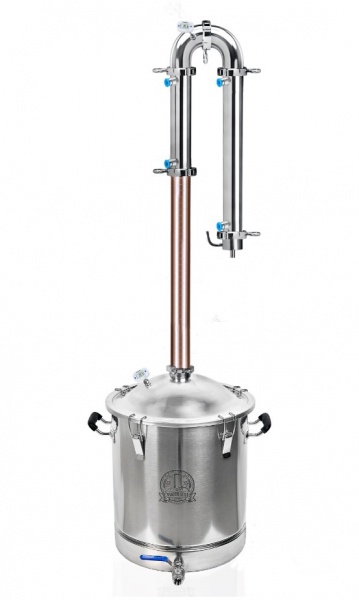 Дистилятор Магнум Турбо з мідною царгою 38 л /2 