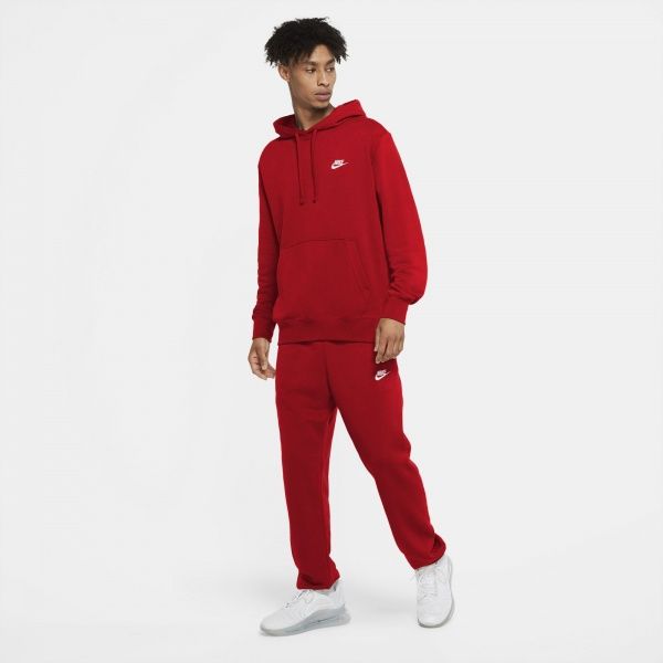 Джемпер Nike M NSW CLUB HOODIE PO FT CZ7857-657 р. 2XL красный