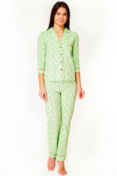 Комплект женский KOSTA 0371-6 р. 112-116 (XXL) зеленый 