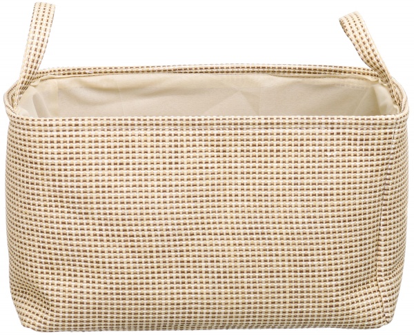 Кошик Goldi 38х26х22 см бежевий