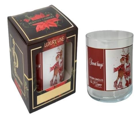 Свеча ароматическая Pako-If Luxury Line (S ) Sweet Hugs 200 г 