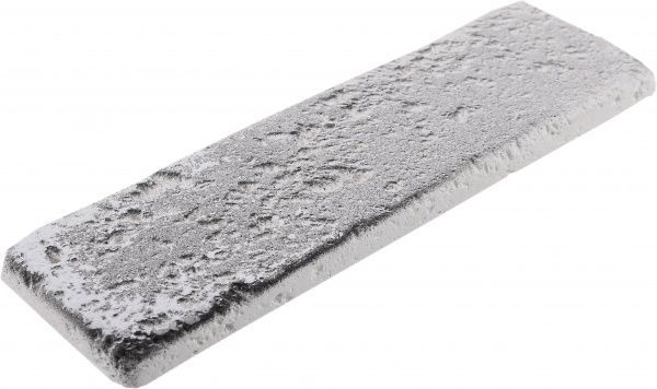 Плитка гипсовая прямая Саватекс Декор Кирпич травертин серый 0,8 кв.м 