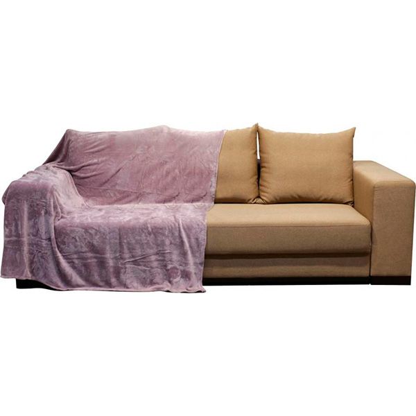 Плед La Nuit Basic purple 200x220 см