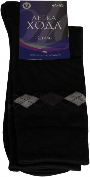 Шкарпетки Легка хода 6127 р. 29 чорний 