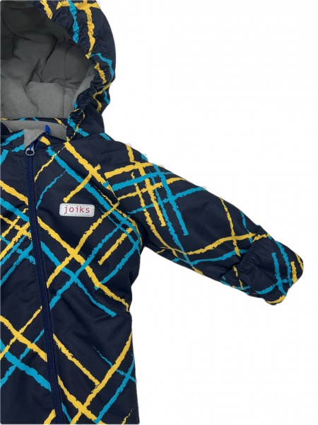 Комбінезон дитячий JOIKS Абстрація темно-синій р.68 КGS-34 