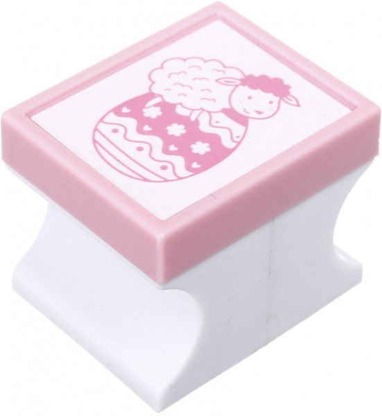 Іграшка Malevaro Штамп дитячий Великодній кошик пастельний 8 видів S56E1