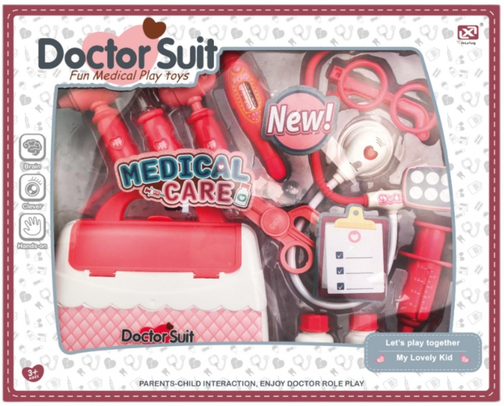 Игровой набор MERX Limited Маленький врач 11 ед. JSF033322