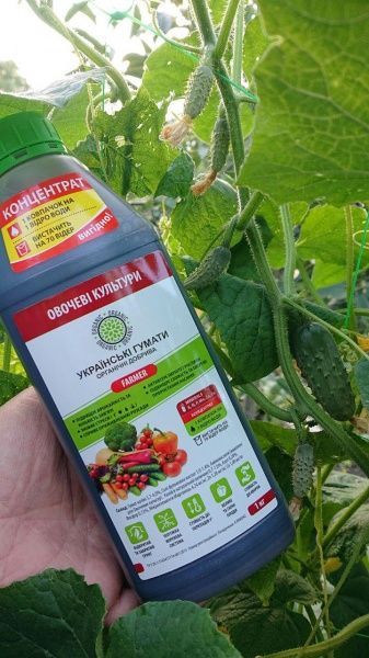Добриво органічне Українські гумати для овочевих культур 1 кг